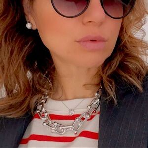 Elegant Silver Chain Necklace